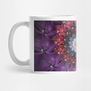 Floral Fractal Firework Mug